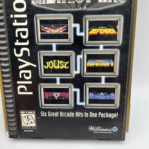 Williams Arcade's Greatest Hits PS1 - CIB Tested - Picture 4 of 9